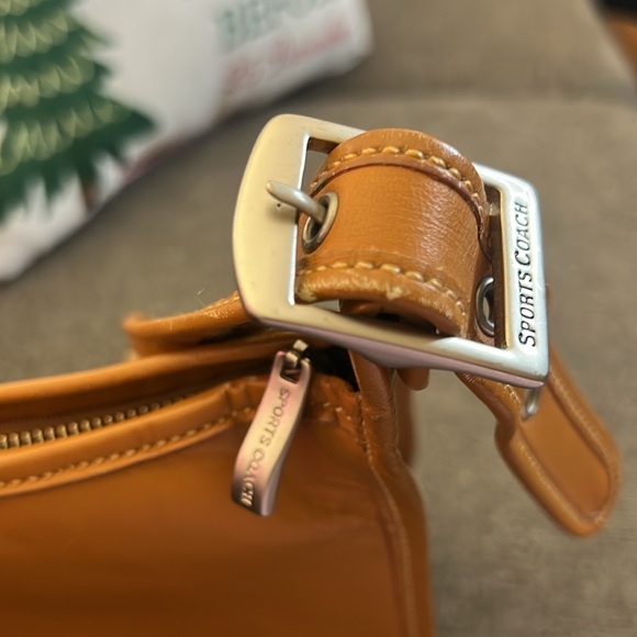 Coach Tan Leather Crossbody Bag - Picture 10 of 12